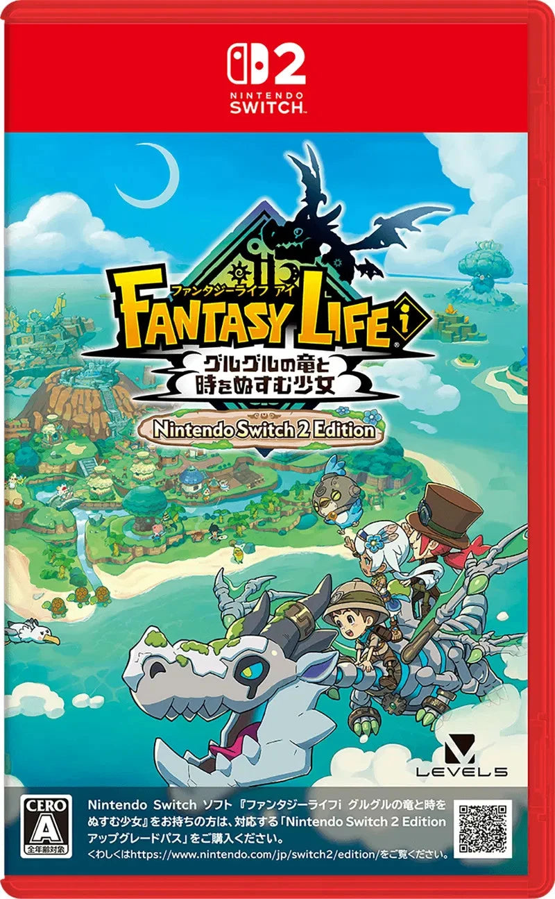 Fantasy life i: The girl who steals time / JPN-ENG / NSW2