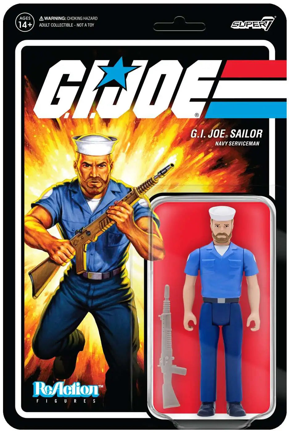 G.I. Joe ReAction Figures Wave 2 Navy serviceman
