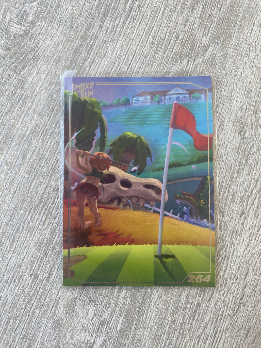 Gen1 #264 silver Golf story Limited run games Trading card