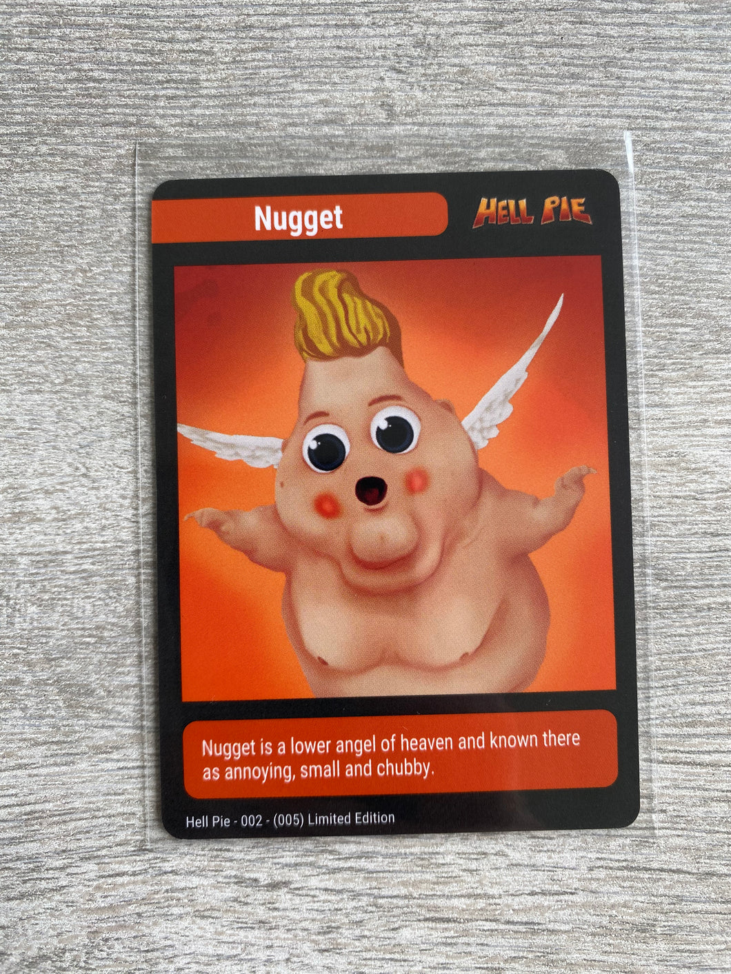 #002 Hell pie Super rare games Trading card