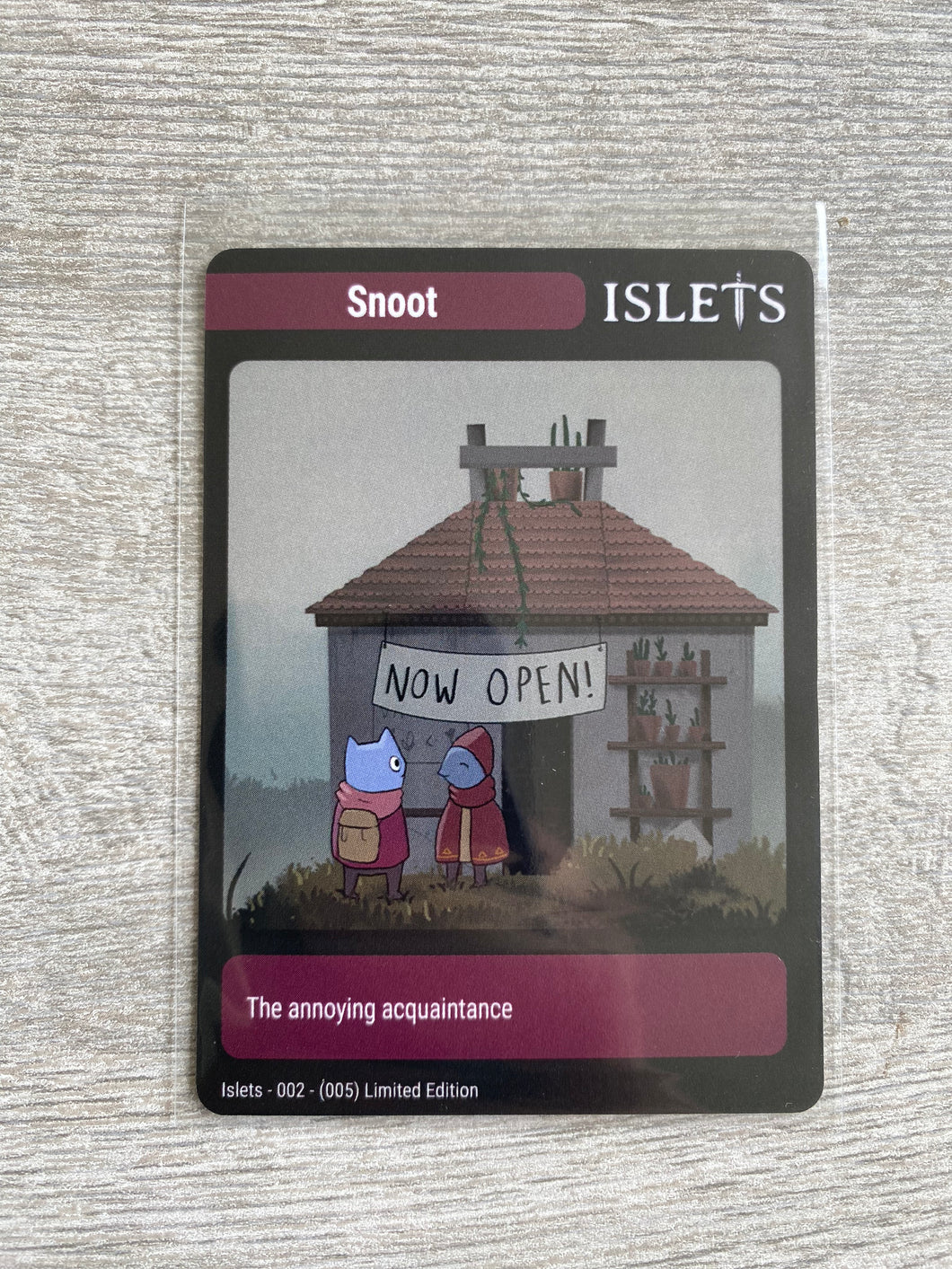 #002 Islets Super rare games Trading card