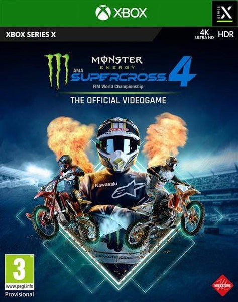 Monster energy Ama supercross 4 FIM world championship The official videogame / XB1