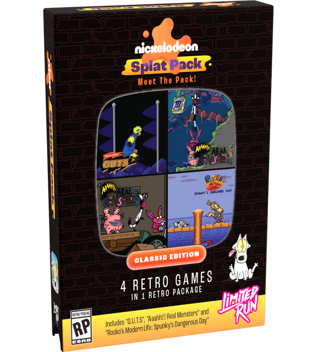 *PRE-ORDER* Nickelodeon Splat Pack Classic Edition / Limited run games / PS5