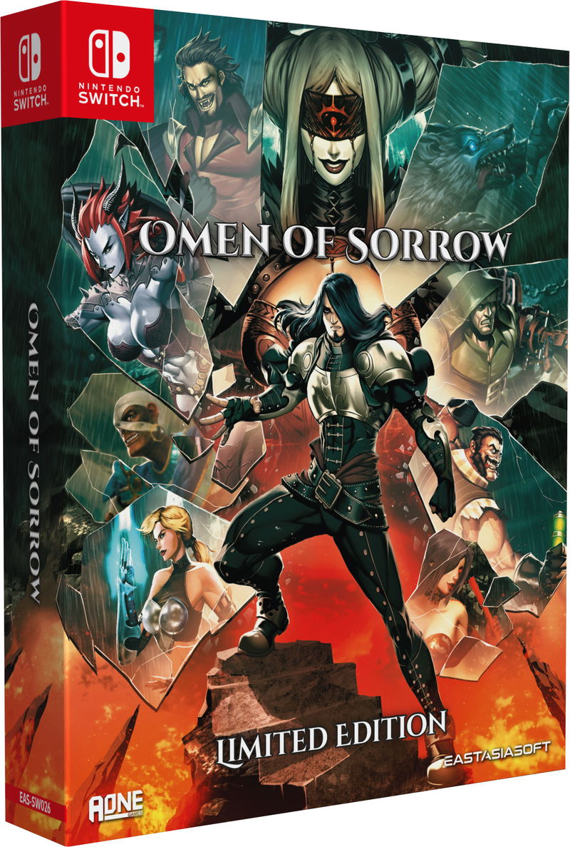 Omen of sorrow Limited edition / Eastasiasoft / NSW