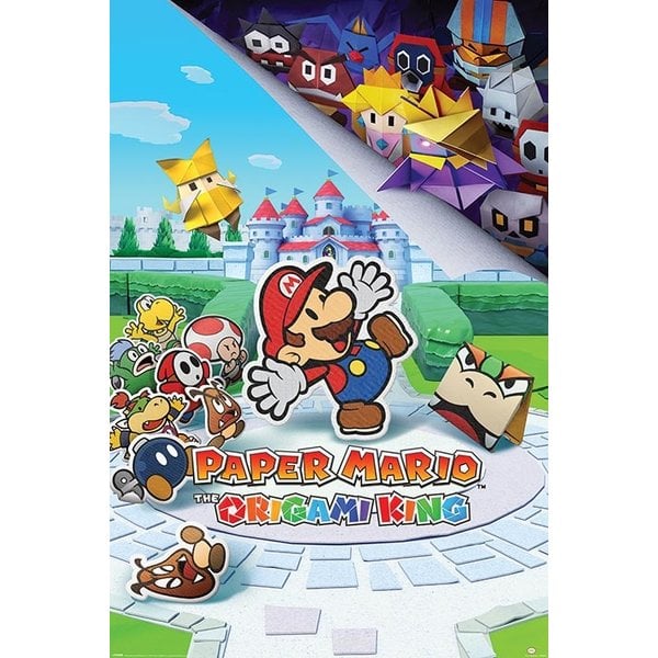 Paper Mario The origami king Maxi poster 61 x 91cm