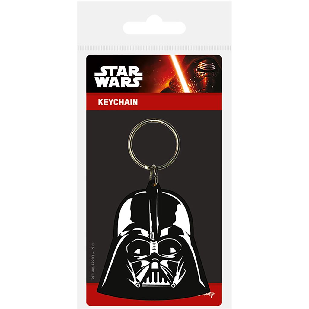 Portachiavi Darth Vader Star Wars - Gomma Ufficiale Licenza