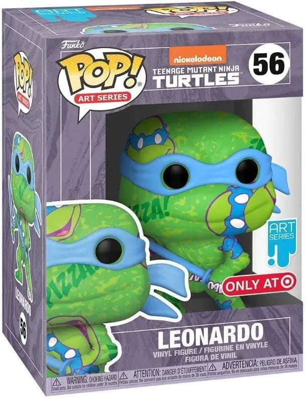 Funko Pop! Art series 56 Nickelodeon Teenage mutant ninja turtles Leonardo