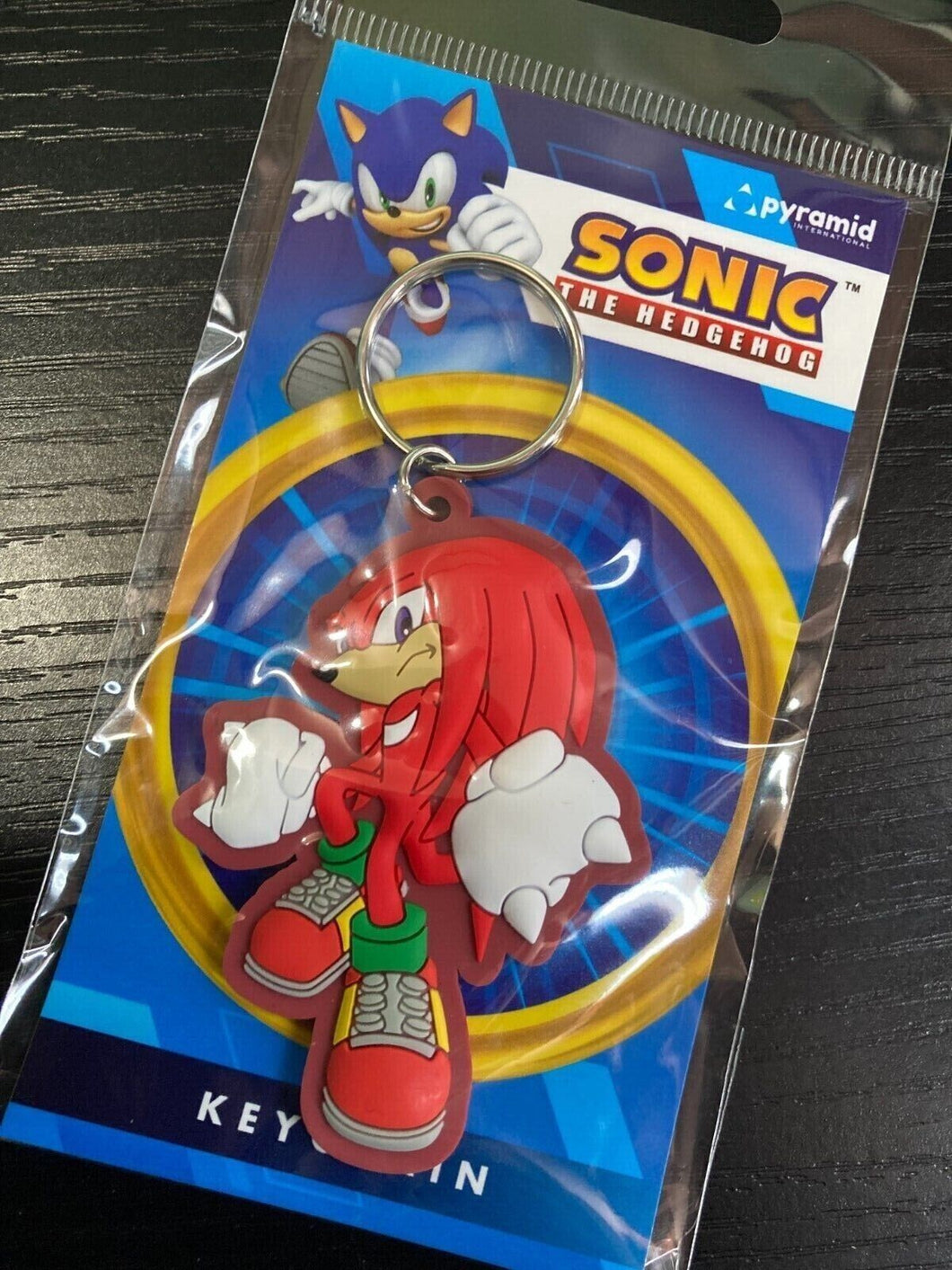 Sonic the hedgehog Knuckles keychain