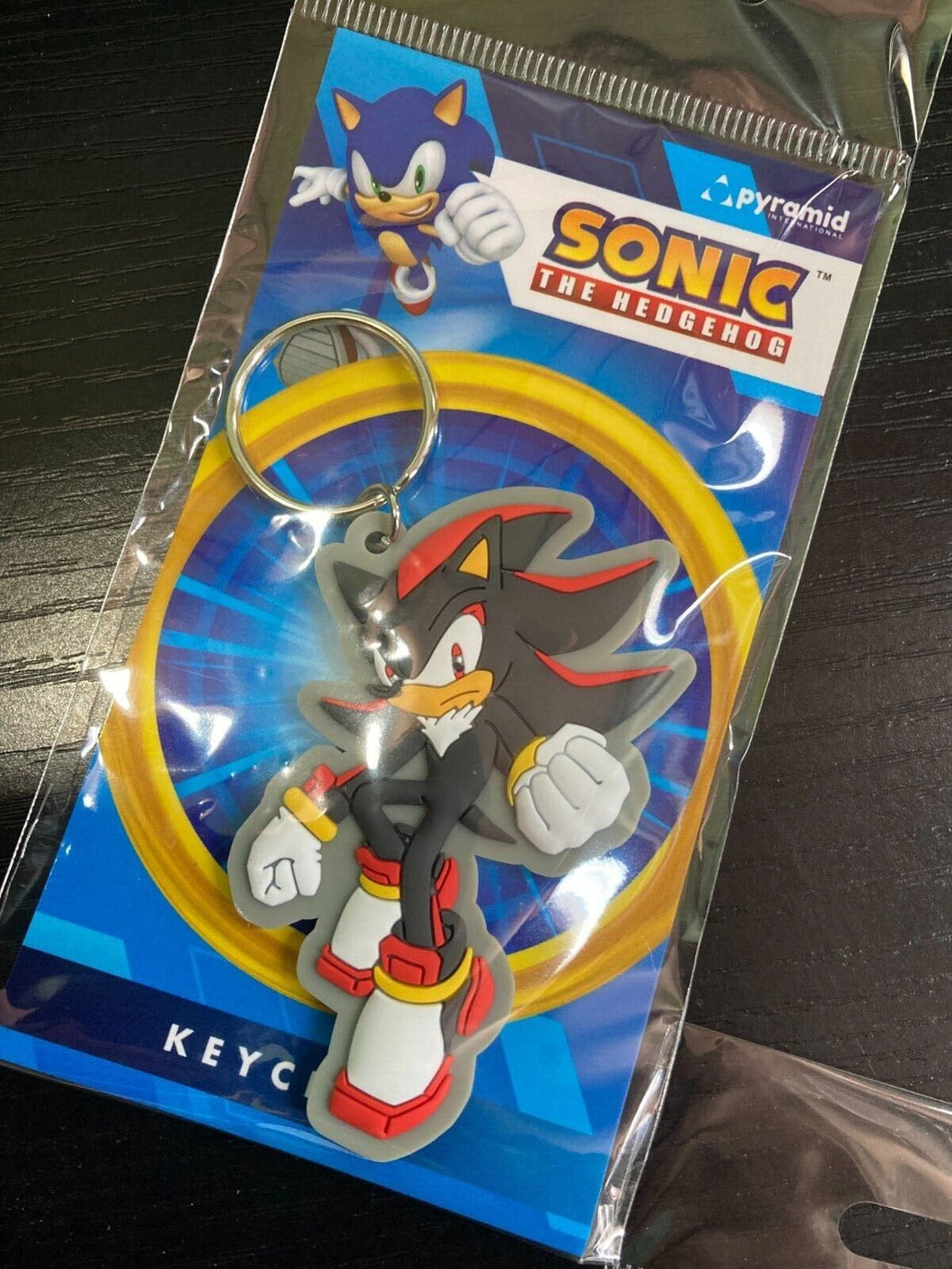 Sonic the hedgehog shadow keychain