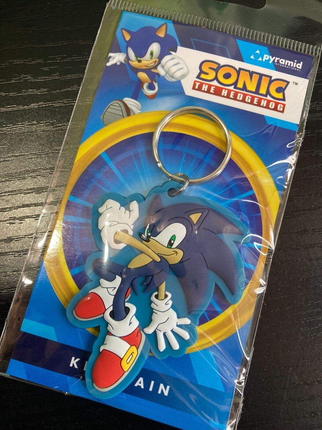 Sonic the hedgehog keychain