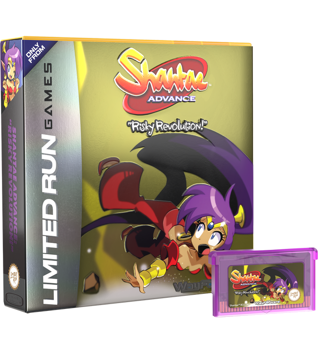 Shantae Advance Risky Revolution! / Limited run games / GBA