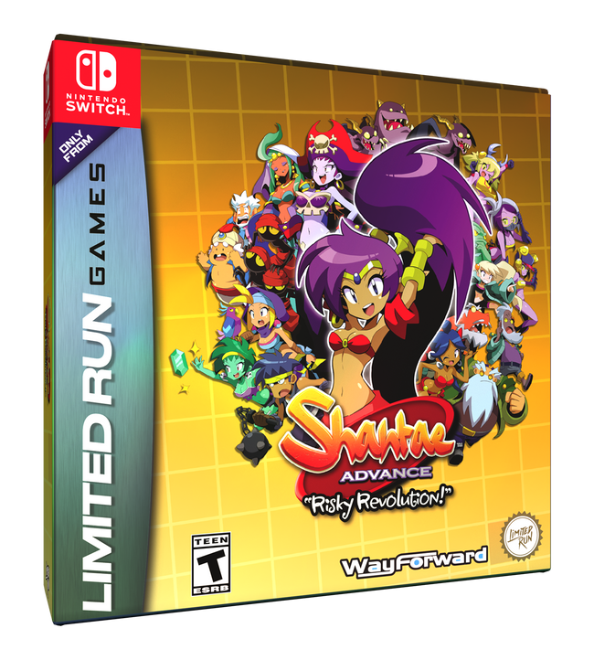 *PRE-ORDER* Shantae Advance: Risky revolution Classic edition / Limited run games / NSW