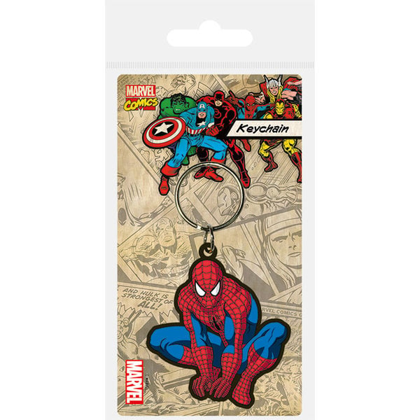 Spiderman Crouch keychain