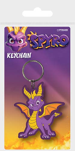 Spyro keychain