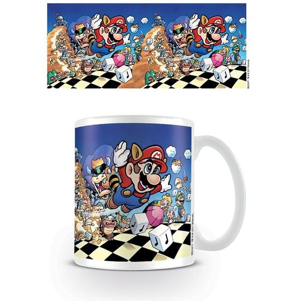 Super Mario art mug