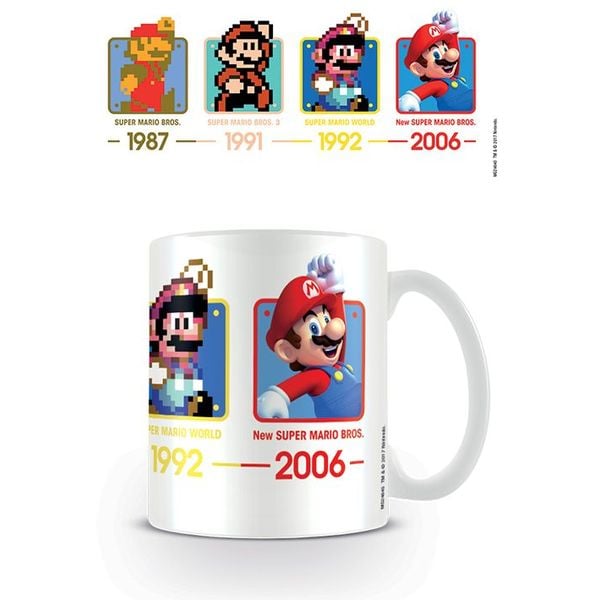 Super Mario dates mug