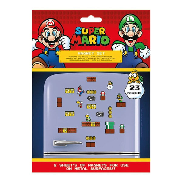 Super Mario magnet set