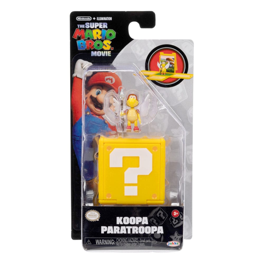 The super Mario bros. movie 1-inch mini figure Koopa paratroopa