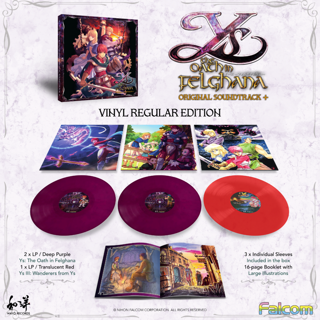 YS - The Oath in Felghana Box OST - 3LP / Vinyl