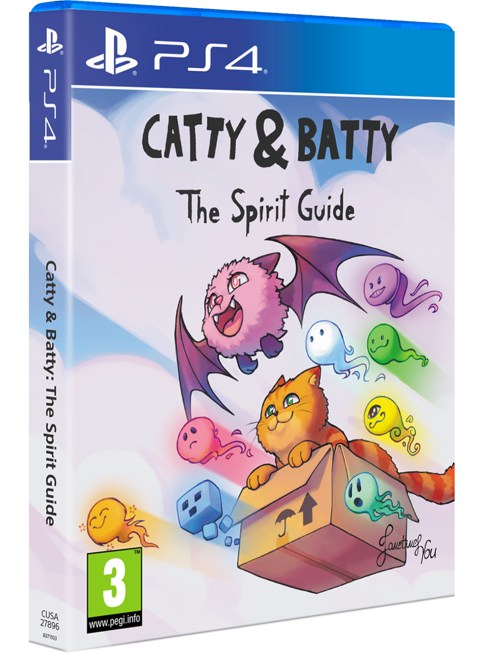 Catty & Batty The spirit guide / Red art games / PS4 / 999 copies