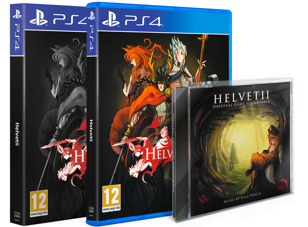 Helvetii OST edition / Red art games / 500 copies