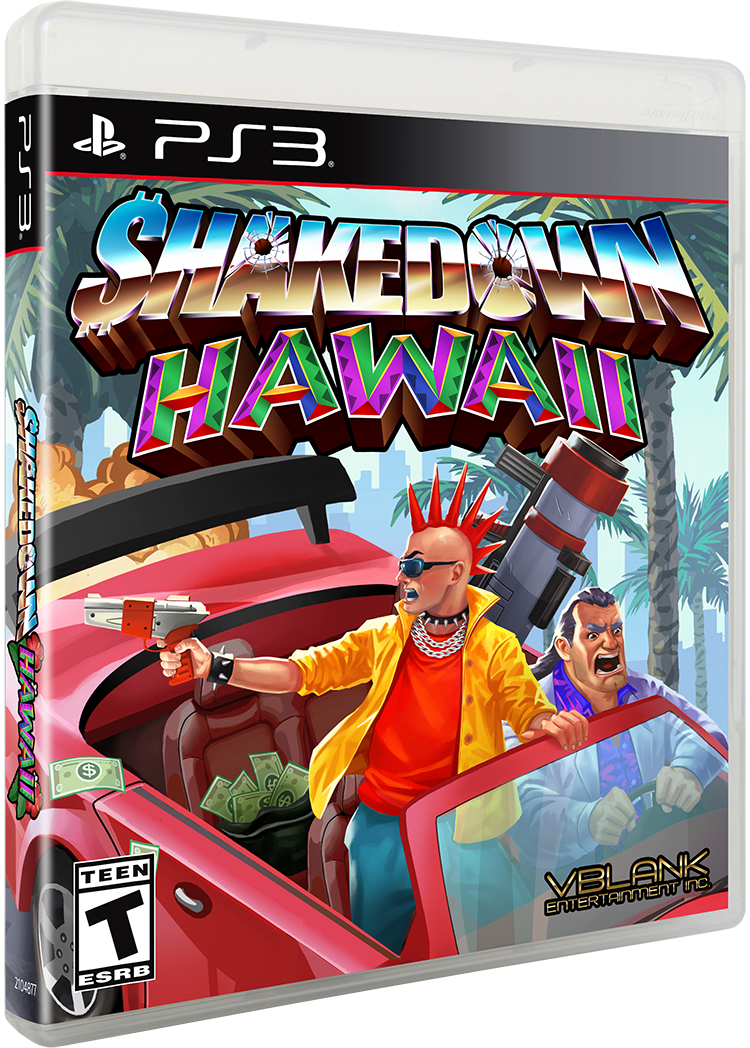 Shakedown: Hawaii / VBlank entertainment / PS3 / 2520 copies