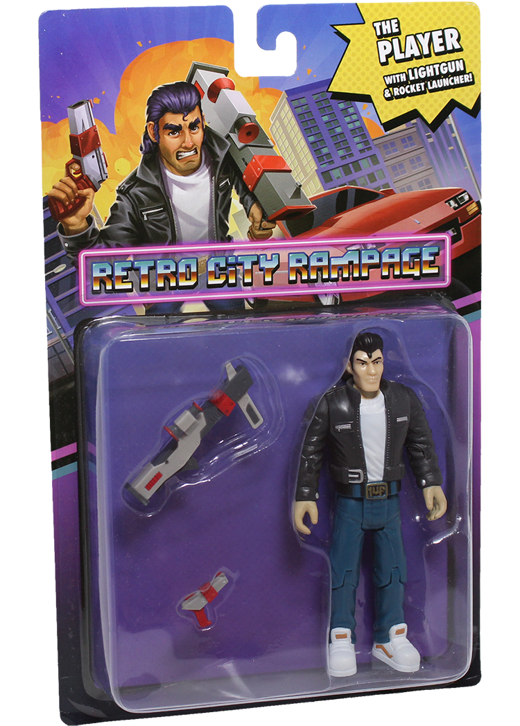 Retro city rampage The Player Action figure / VBlank / 1000 pieces