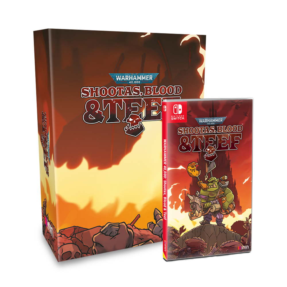 Warhammer 40000 Shootas, blood & teef Collector's edition / Strictly limited games / Switch / 2500 copies