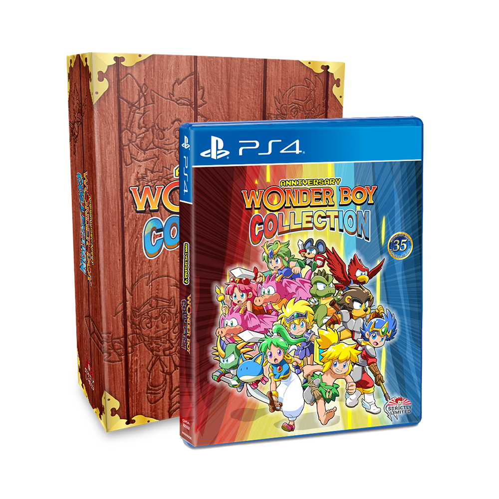 Wonder boy Anniversary collection Collector's edition / Strictly limited games / PS4 / 1500 copies