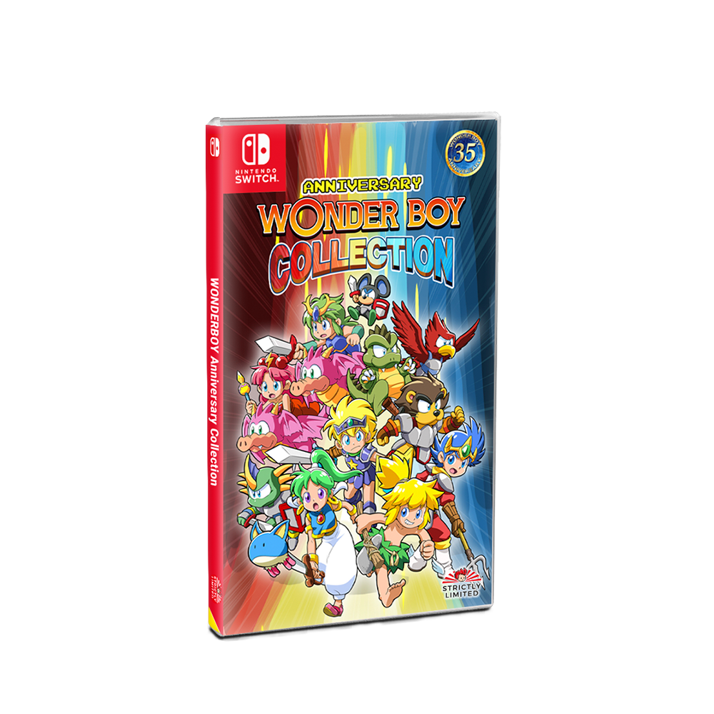 Wonder boy anniversary collection / Strictly limited games / Switch / 4000 copies