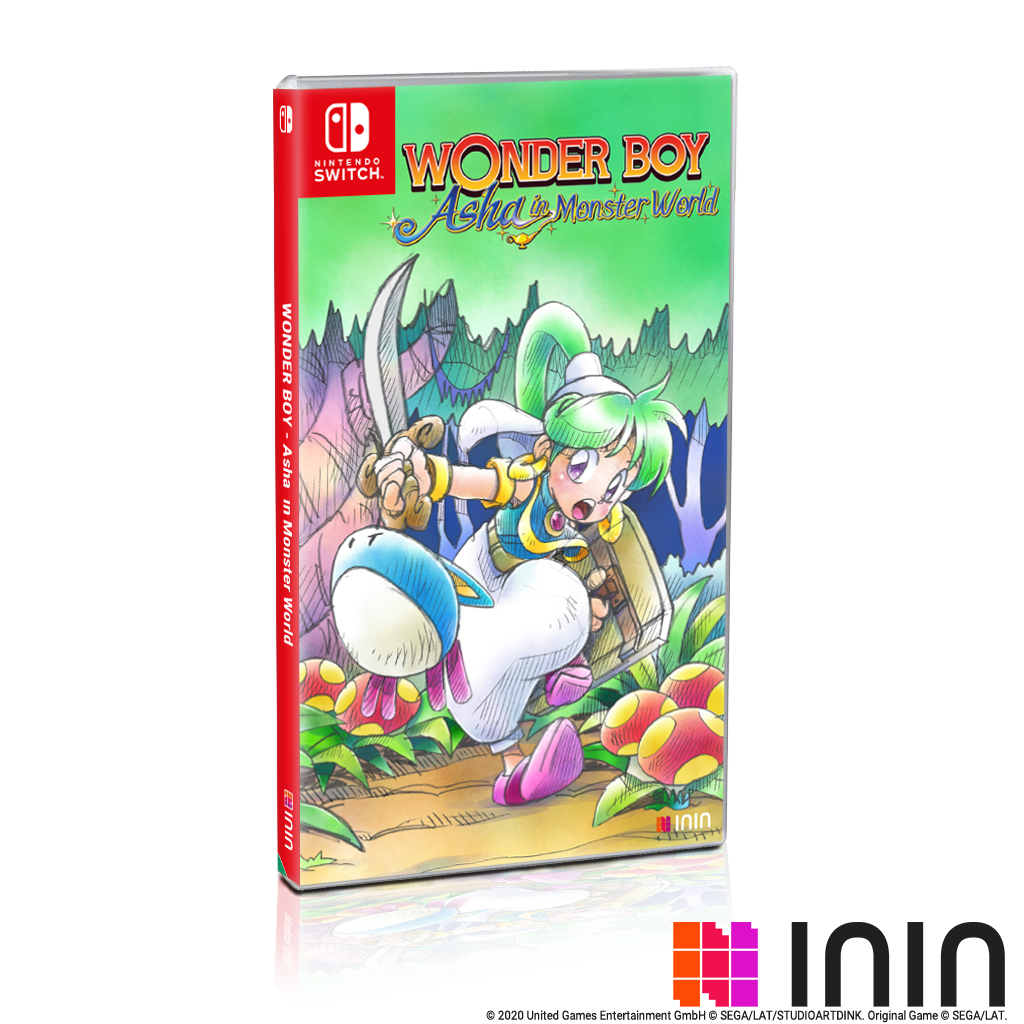 Wonder boy Asha in monster world / Strictly limited games / Switch / 3500 copies