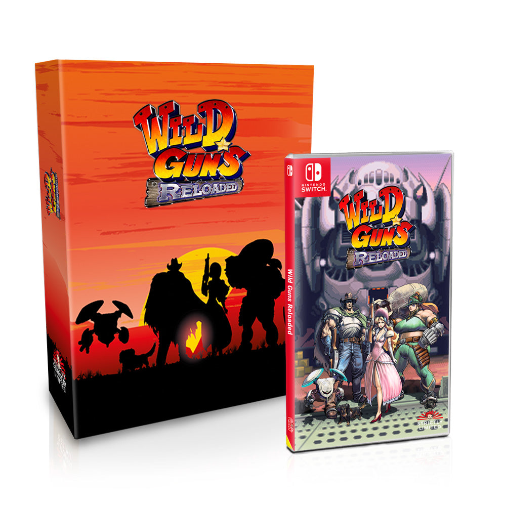 Wild guns Collector's edition / Strictly limited games / Switch / 1500 copies