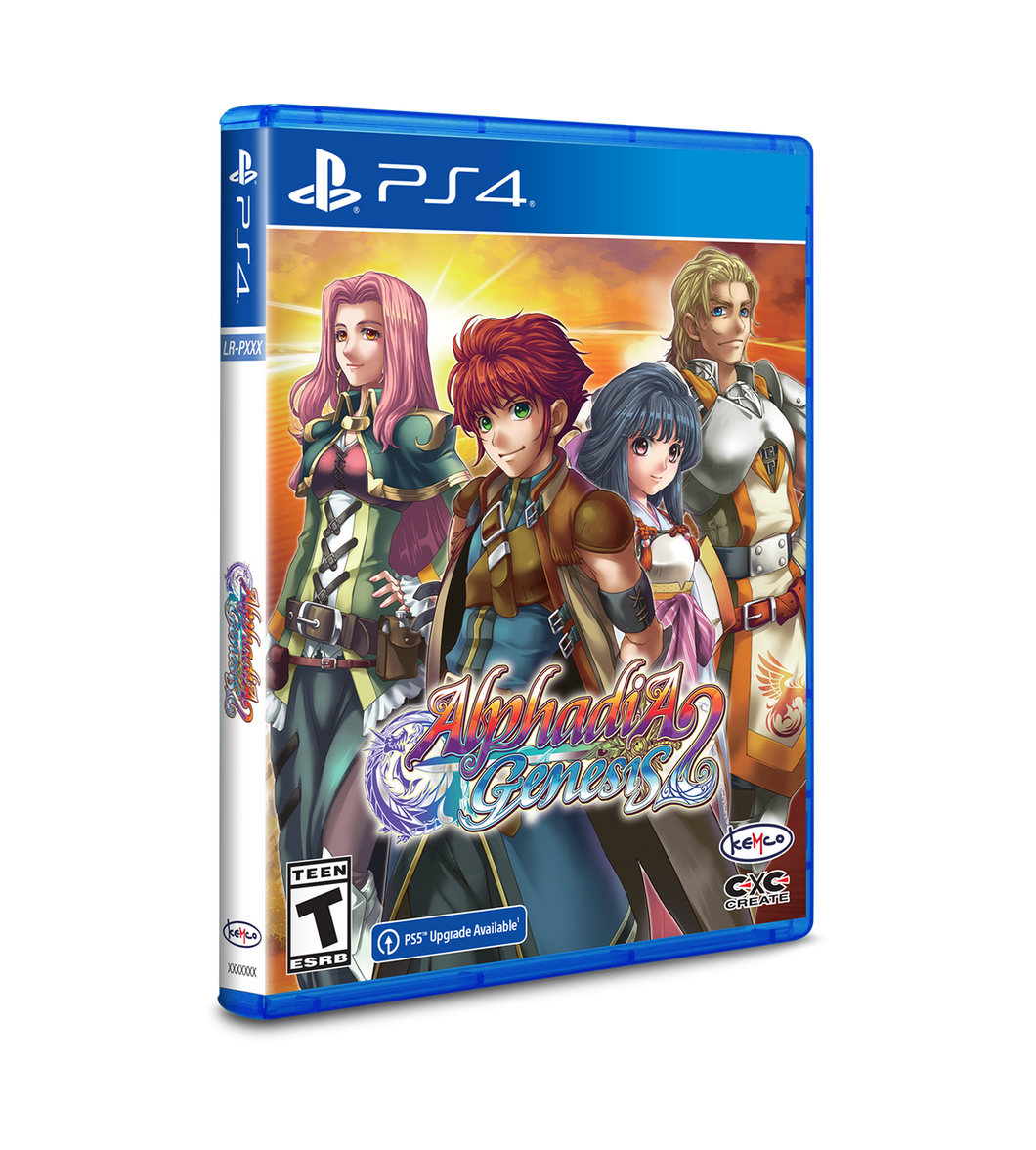 Alphadia genesis 2 / Limited run games / PS4 / 1500 copies