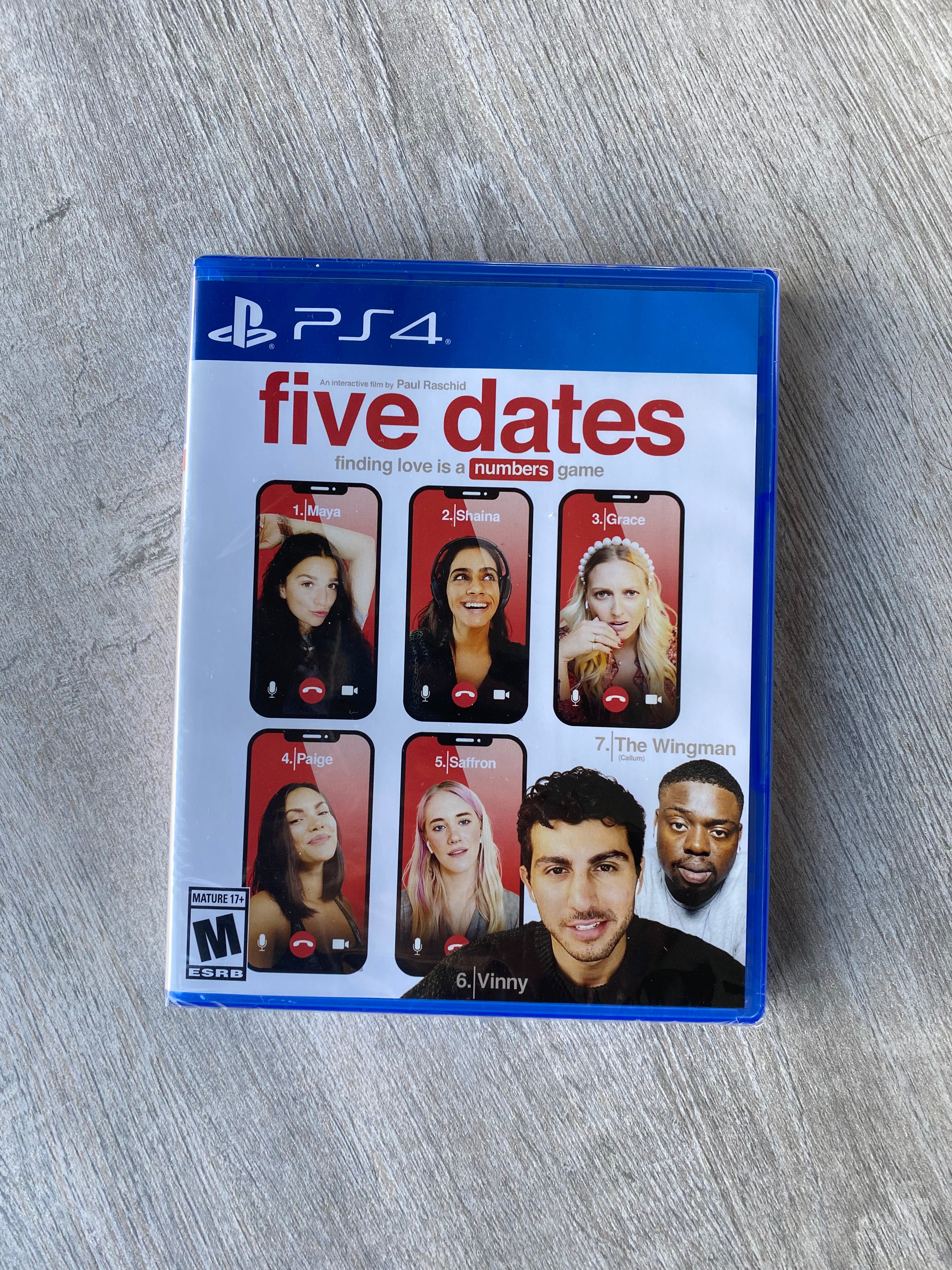 Five dates / Limited run games / PS4 – Collector Vault Store