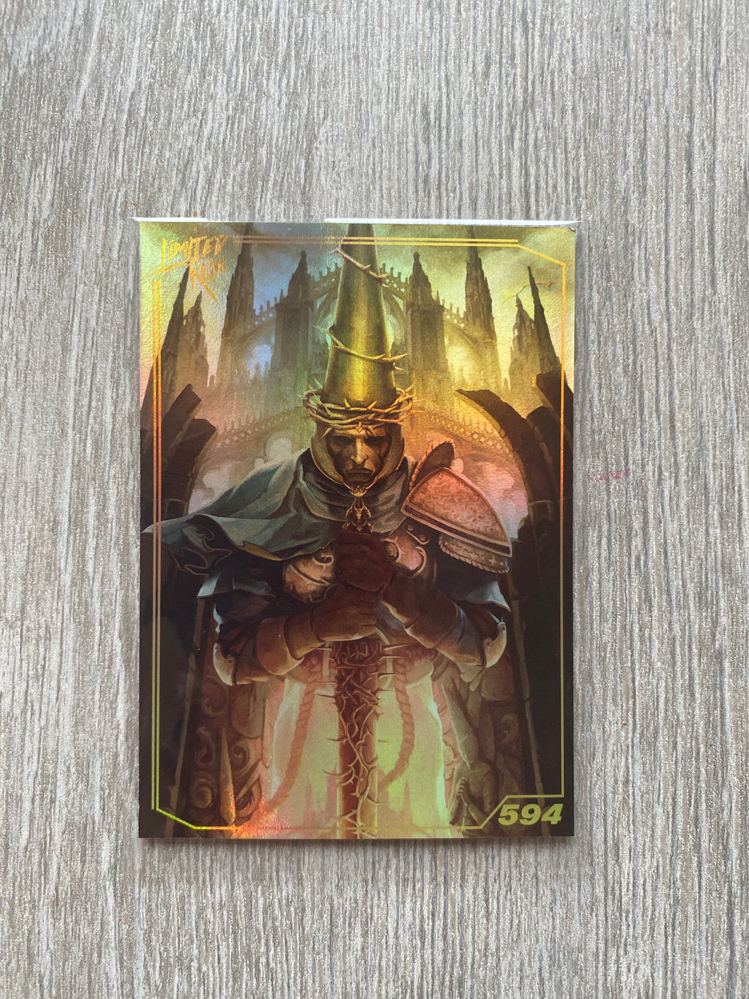 Gen1 #594 Gold Blasphemous Limited run games Trading card