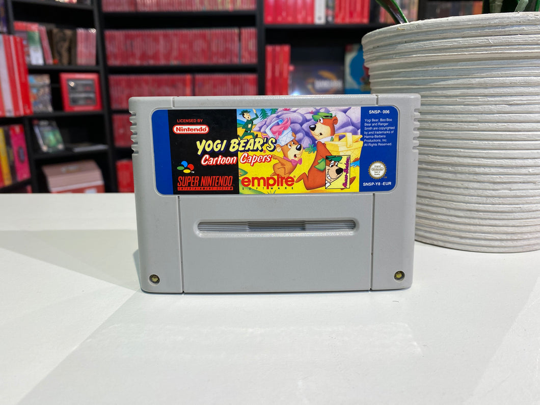 Yogi bear’s cartoon capers / SNES