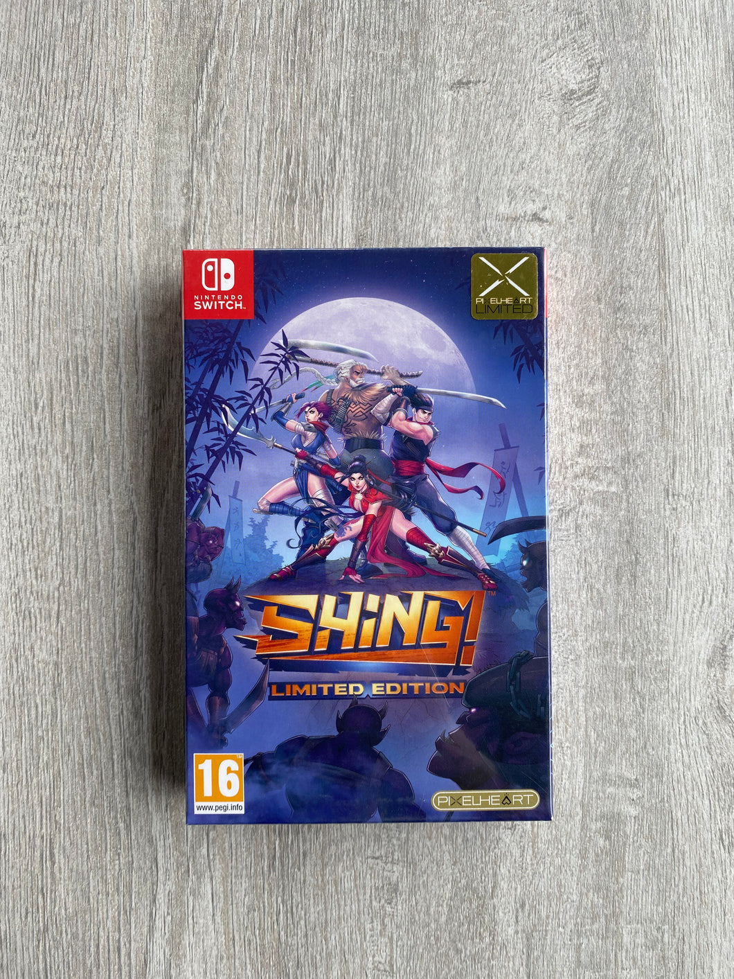 Shing! Limited edition / Pixelheart / Switch / 1000 copies