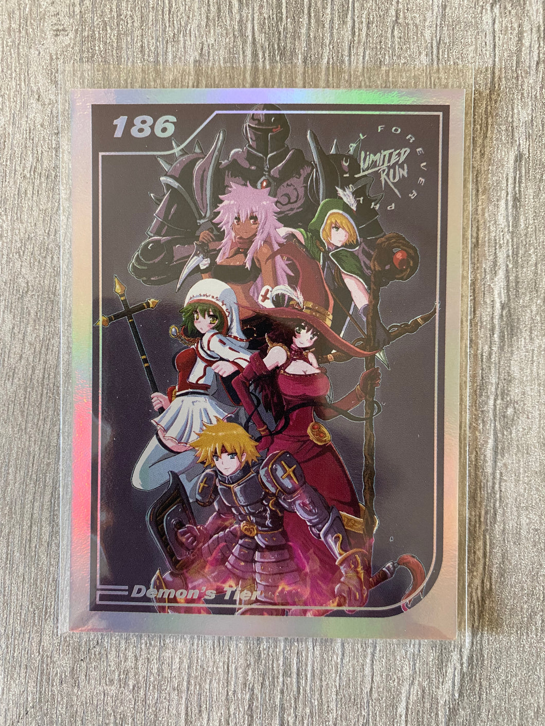 Gen2 #186 Silver Demon ‘s Tier Limited run games Trading card