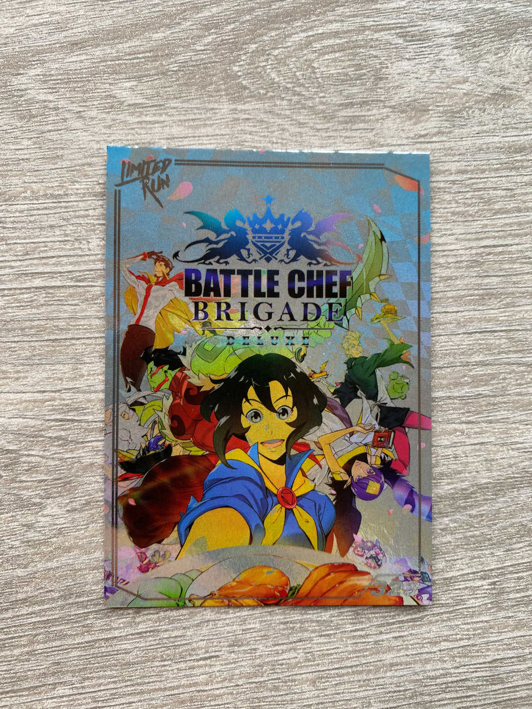 Gen1 #323 Silver Battle chef brigade Limited run games Trading card