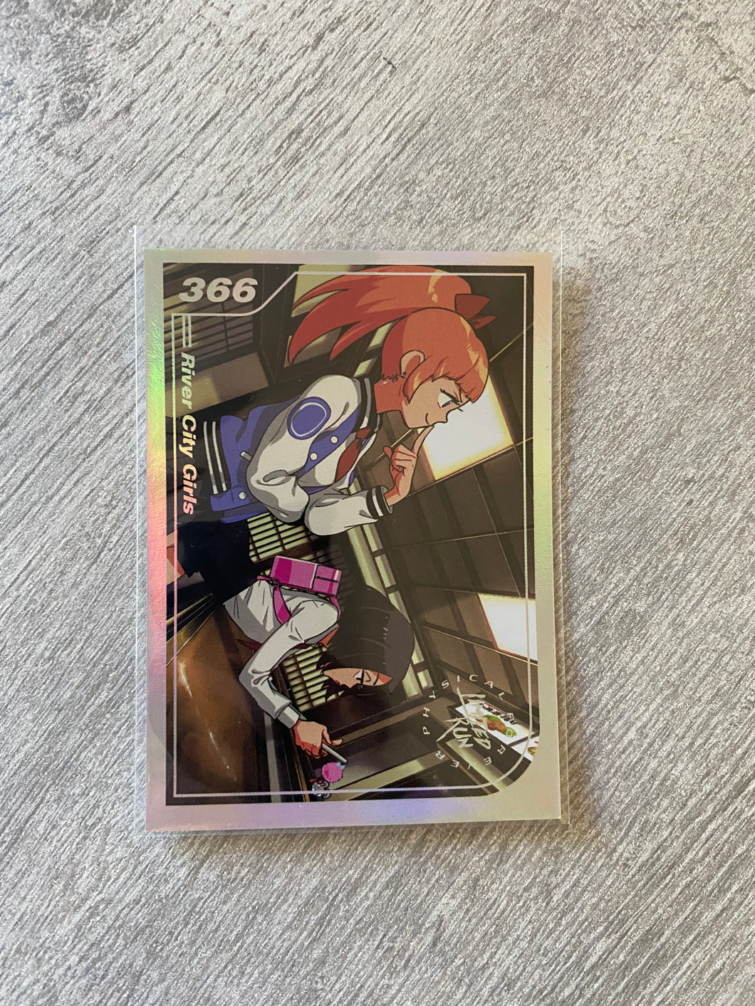 Gen2 #366 Silver River city girls Limited run games Trading card