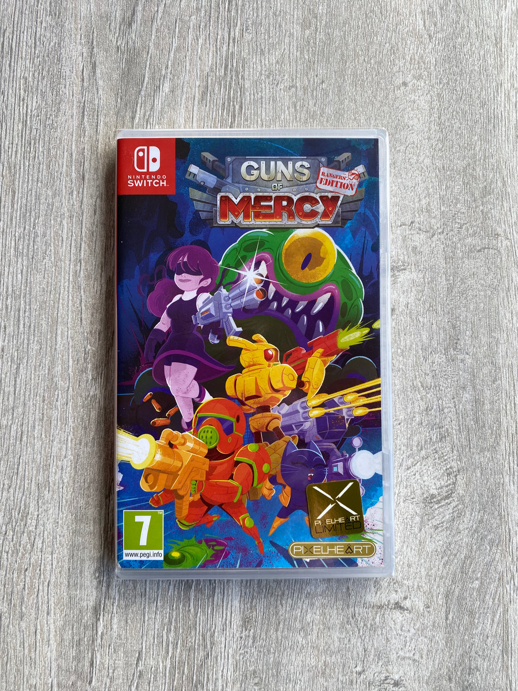 Guns of mercy / Pixelheart / Switch / 3000 copies