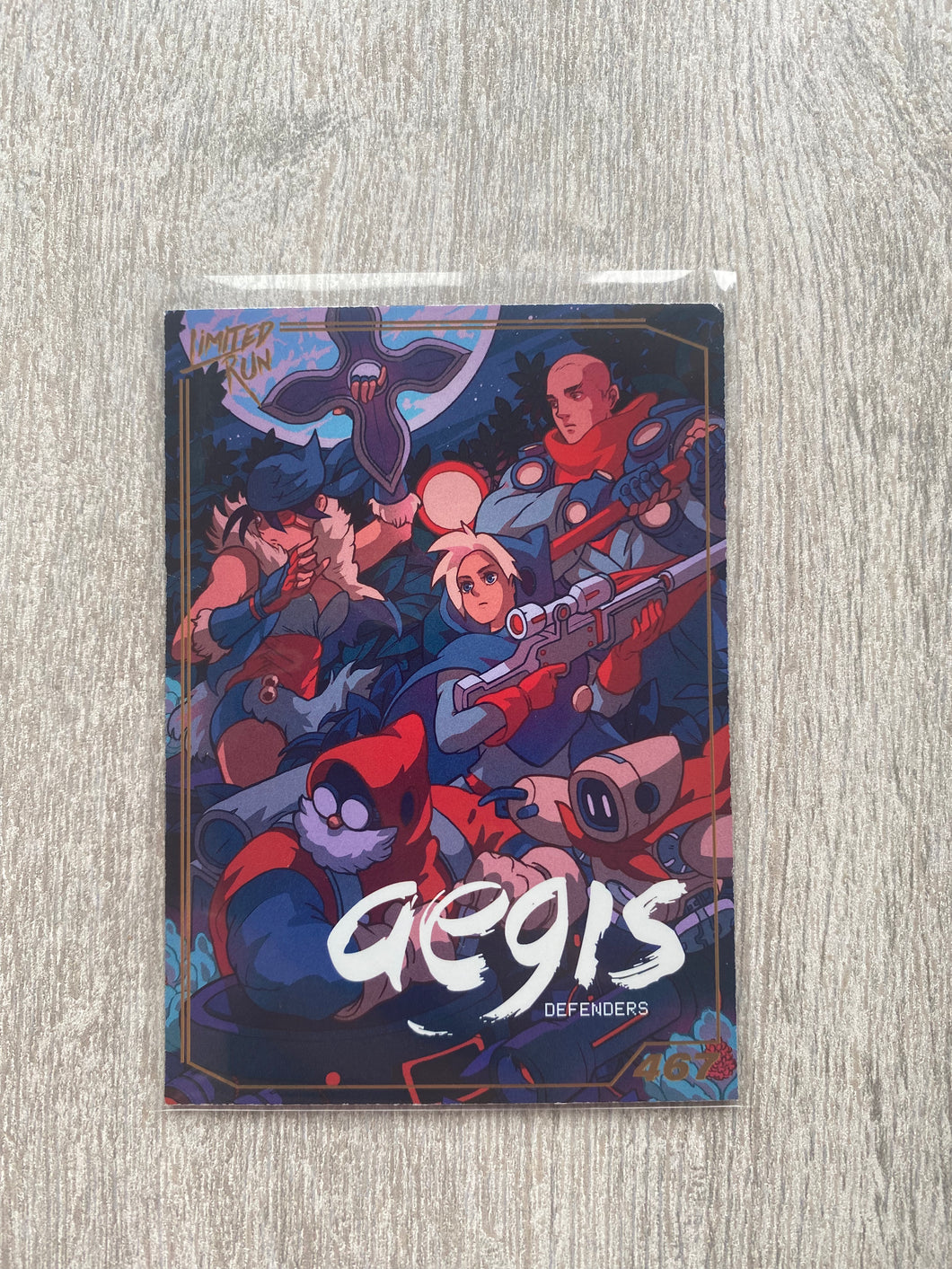 Gen1 #467 Gold Aegis defenders Limited run games Trading card