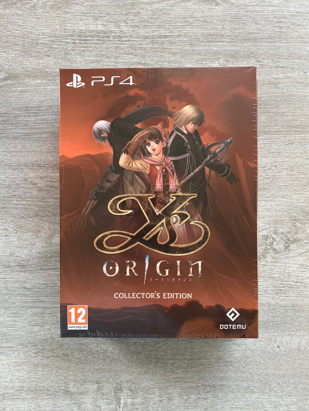 Ys origin Collector’s edition / Strictly limited games / PS4 / 1500 copies