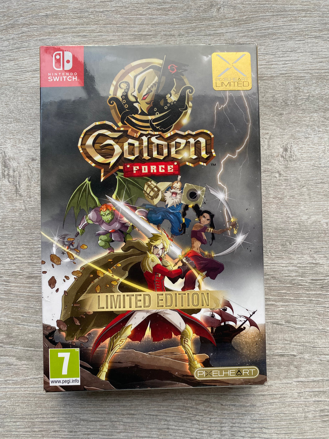 Golden force Limited edition / Pixelheart / Switch / 4000 copies