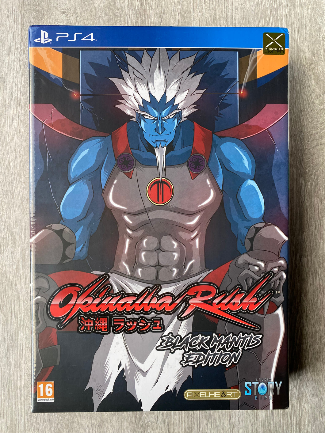 Okinawa rush Black mantis edition / Pixelheart / PS4 / 1000 copies