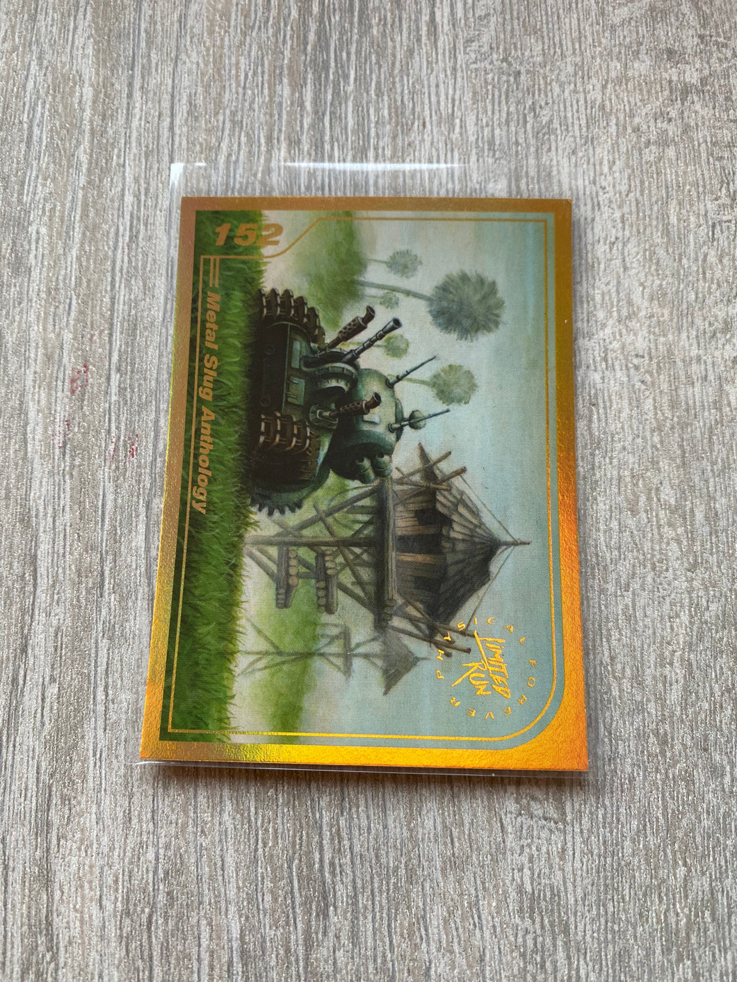 Gen2 #152 Gold Metal Slug Anthology Limited run games Trading card
