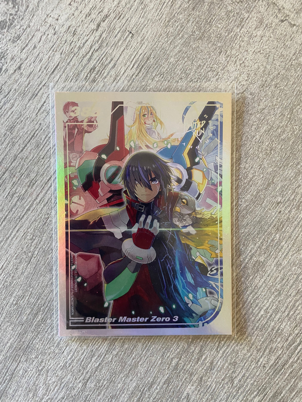 Gen2 #383 Silver Blaster master zero 3 Limited run games Trading card