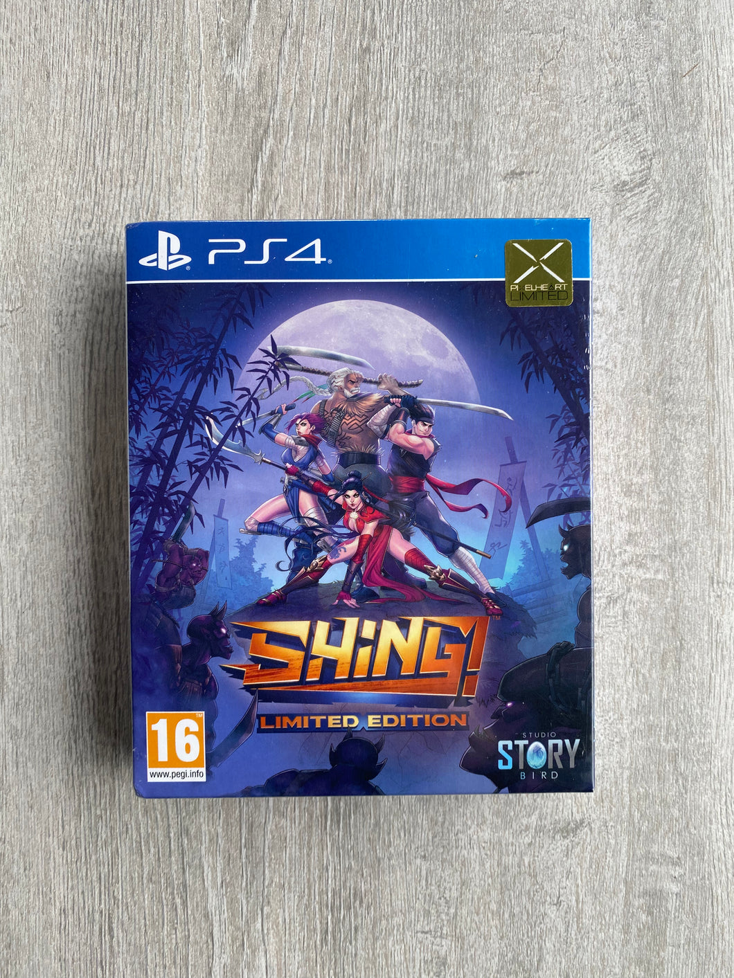 Shing! Limited edition / Pixelheart / PS4 / 1000 copies