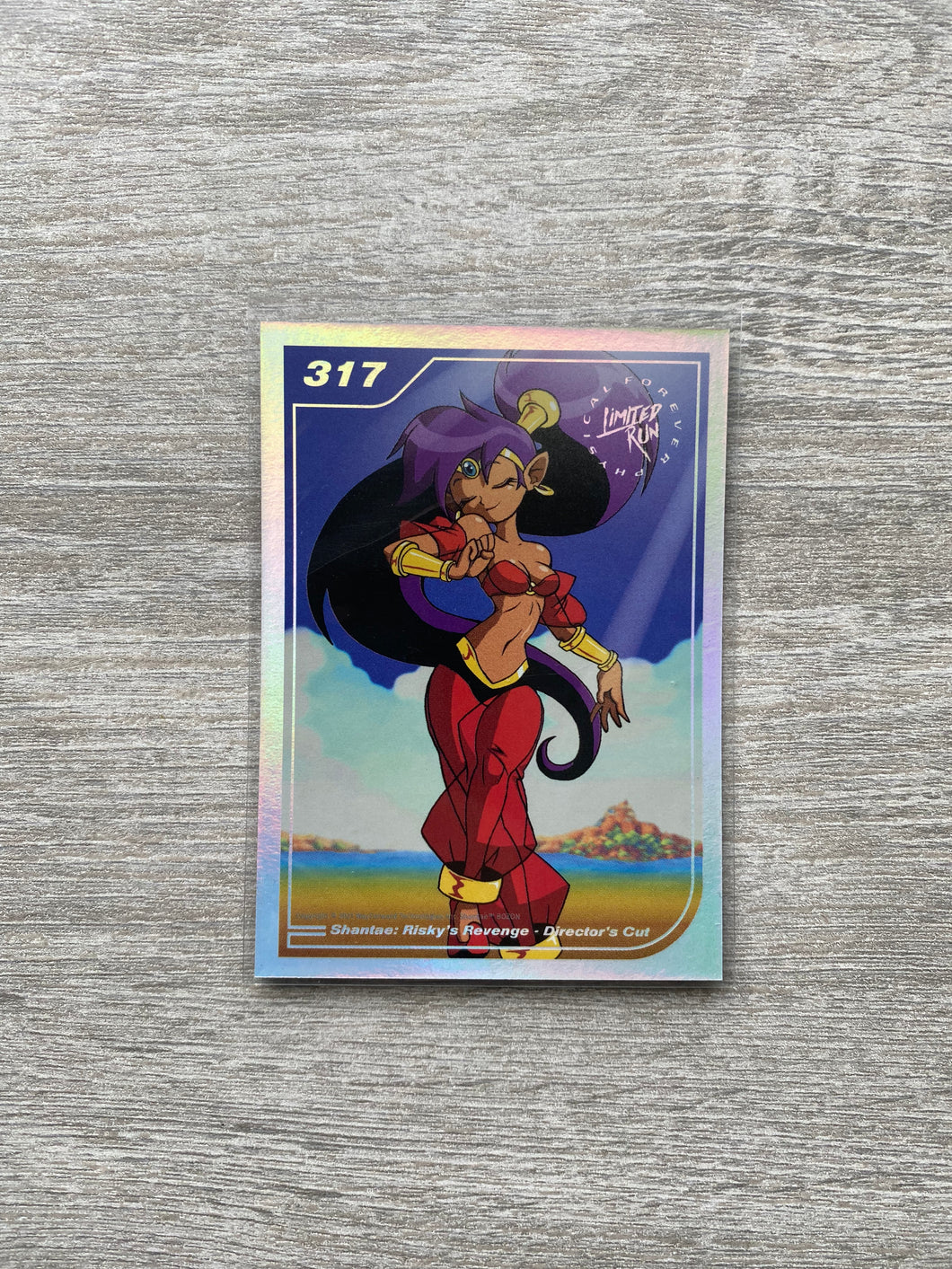 Gen2 #317 Silver Shantae Risky’s revenge Limited run games trading card