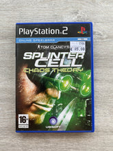 Load image into Gallery viewer, Tom clancy’s Splinter cell Chaos theory (used) / PS2
